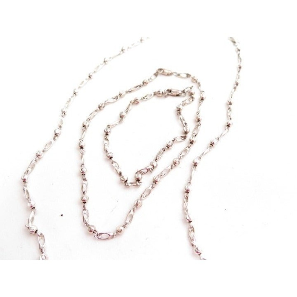Matching Silver Toned Necklace Bracelet‎ & Anklet